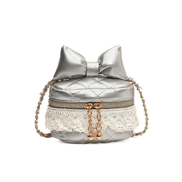 Småbørnspung Crossbody-taske SØLV Silver