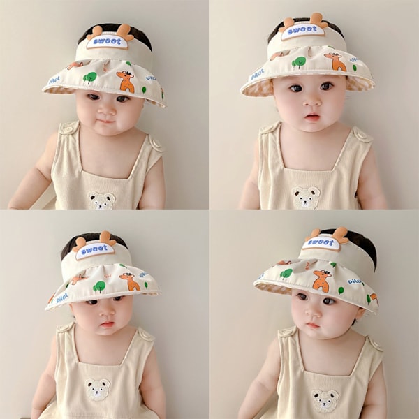 Solhatt Tom topphatt BEIGE Beige