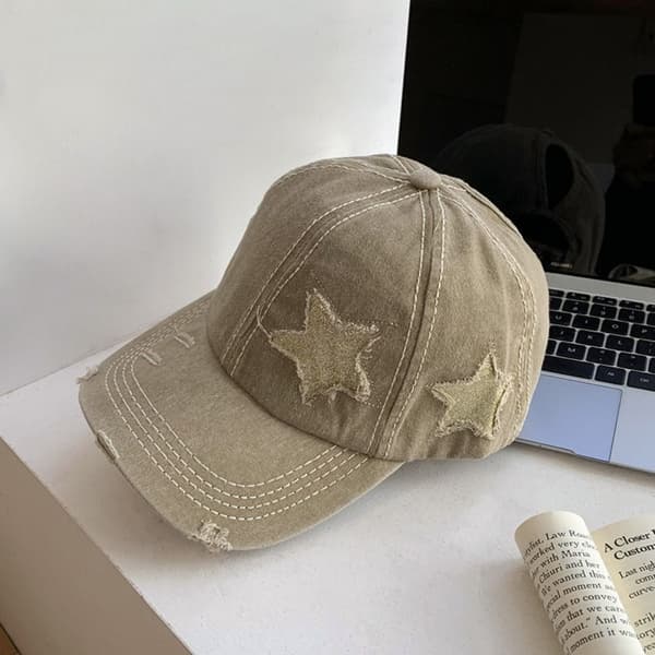 Baseballcaps Skyggelue KHAKI khaki