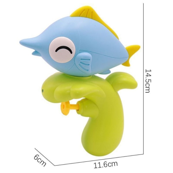 Clownfish Legetøj Baby Badekar Vandlegetøj FLATFISH FLADFISH flatfish