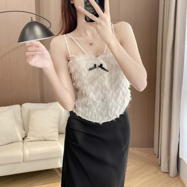 Bow Camisole Vest Tupsut Liivi COLOR 4 COLOR 4 Color 4