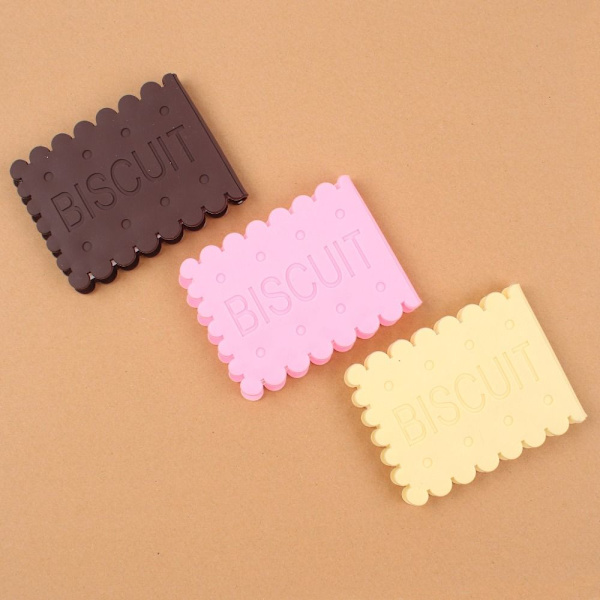 80 ark/bok Cookie Anteckningsblock Choklad Memo Pad 06 06 06