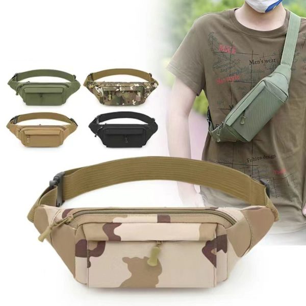 Midjeväska Påse KAMOUFLAGE&KHAKI camouflage&khaki