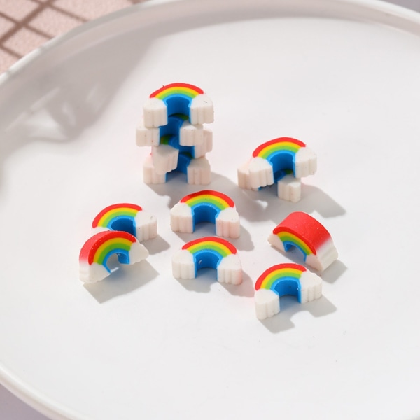 50st Mini Unika Suddgummi Mini Söta Penna Erasers Roligt