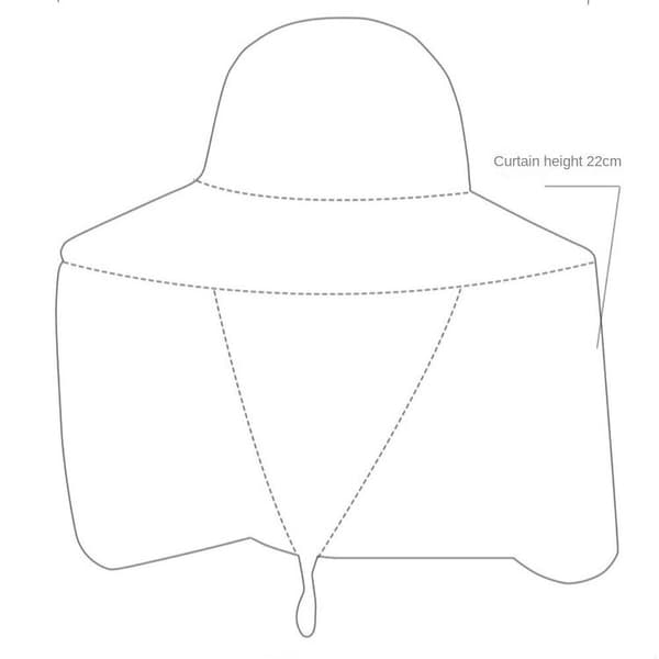 Solskydd Solhatt Fiskehatt 10 10 10