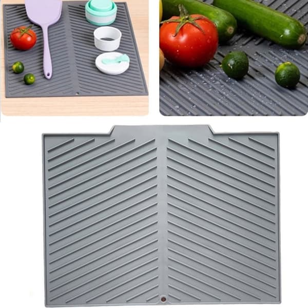 Tørkematte for bestikk GRÅ Grey