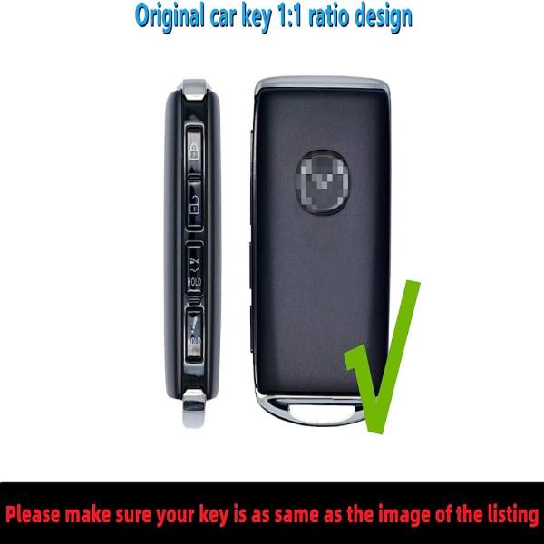 Key Case Cover Protector Keyless Entry Remote Hållare Keyless