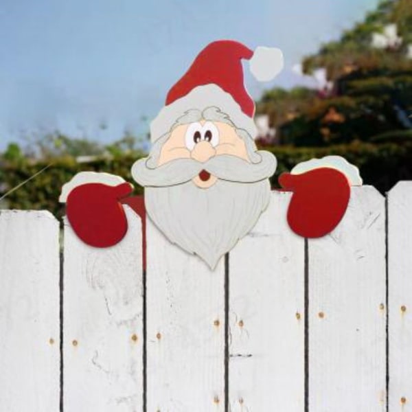 Jul staket dekoration gård prydnader SNOWMAN SNOWMAN snowman