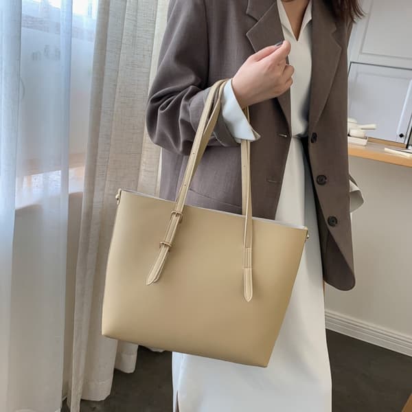 Handlenett Skulderveske KHAKI khaki