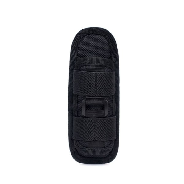 Molle Ficklampa Fodral Utomhus Ficklampa Cover SVART black
