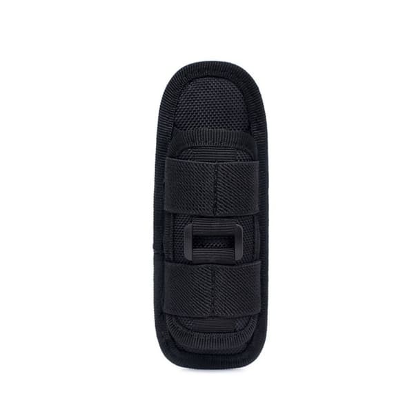 Molle-taskulamppukotelo ulkokäyttöön MUSTA black