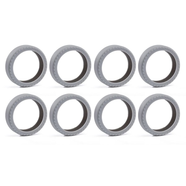 8ST/ Set Resebagage Caster Skor Resväska Hjul Skydd Gray 8Pcs-8Pcs