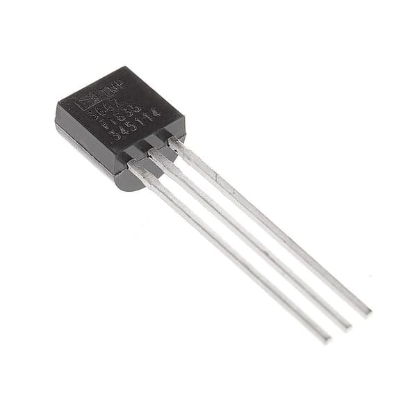 5 STK Analog temperatursensor 3-benet Digital termometer-IC 5PCS