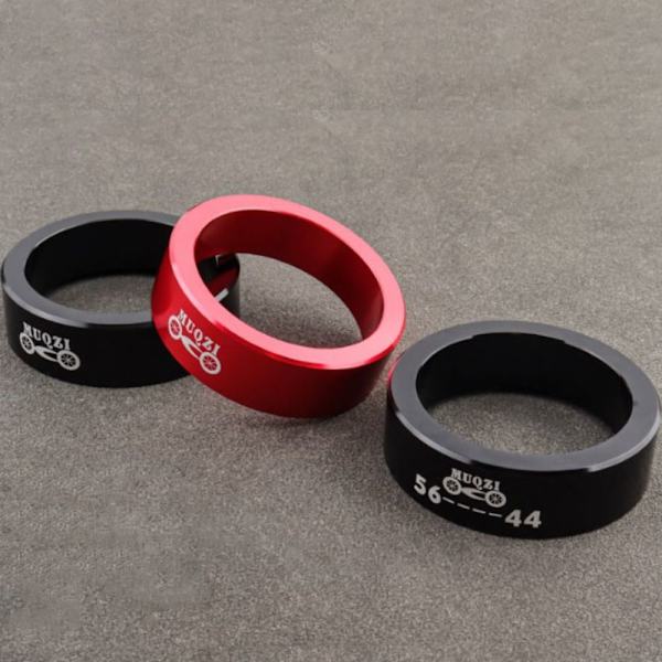 Tilspidset Rør Ramme Ramme Headset Adapter SORT 55-44MM Black 55-44MM
