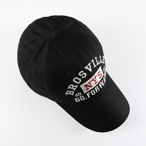 Bomullsbaseballcaps med NYS-broderi, KAFFE coffee