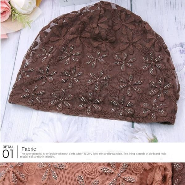Blondehatt Beret Lue LILLA Purple