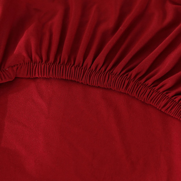 2 stk/sett Delbar Kontorstoltrekk Setetrekk KUN RØDT TREKK red only cover-only cover