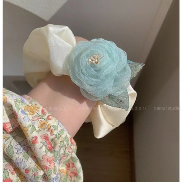 Scrunchies Hårtøj BLÅT blue