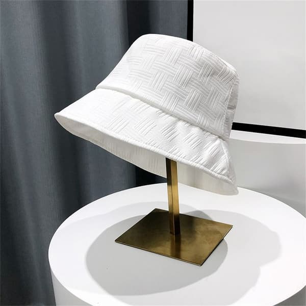 Bøttehatt Fiskehatt HVIT white