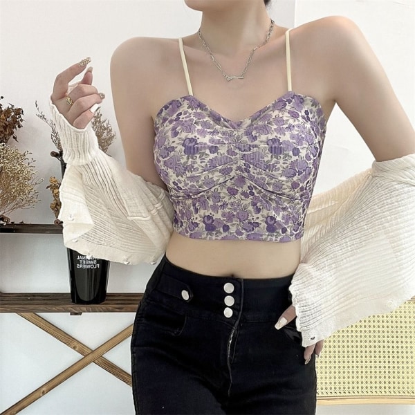 Kukkakuvioiset Camisole- print , VÄRI 1 VÄRI 1 Color 1