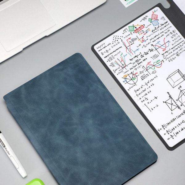 A4 Whiteboard Notebook Slettbar Whiteboard Draft BRUN Brown