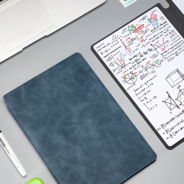 A4 Whiteboard Notebook Slettbar Whiteboard Draft SORT Black