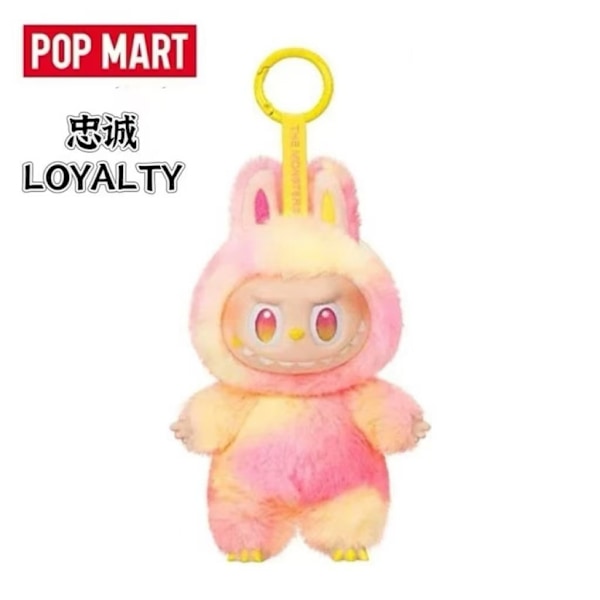Høykvalitets POP MART LABUBU 3.0 Monster Spennende Macaron Plysh Dukke Leke Blind Box 1 stk LABUBU 3.0 red