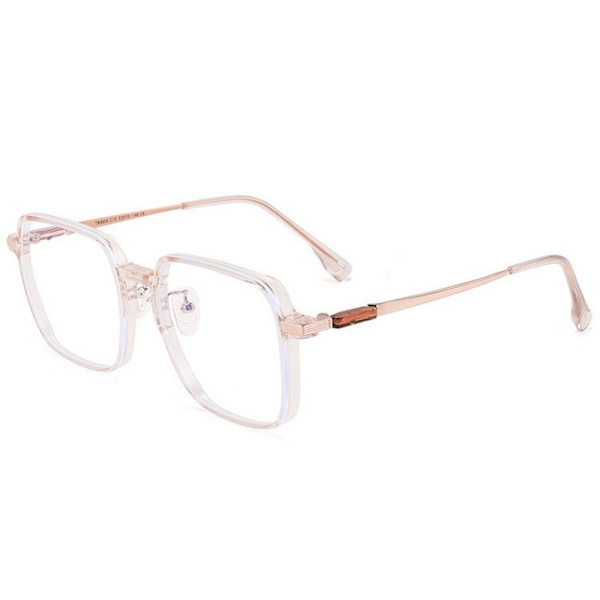Anti-blåt lys briller Firkantede briller PINK STYLE 1 STYLE 1 Pink Style 1-Style 1