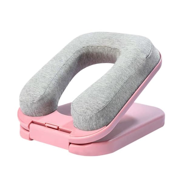 U-formad kudde lunchrastkudde ROSA pink