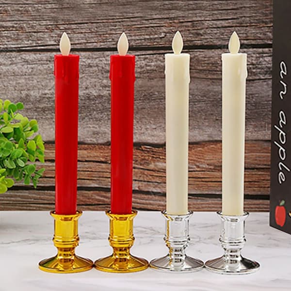 LED Lanterne Flammeløs Lyslampe BEIGE TYPE2 TYPE2 beige Type2-Type2
