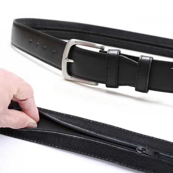 Piilorahavyö MUSTA 125CM black 125cm