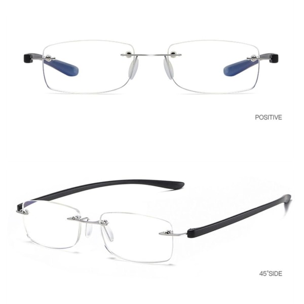 Business Läsglasögon Ultralätt glasögon BLACK STRENGTH250 Black Strength250