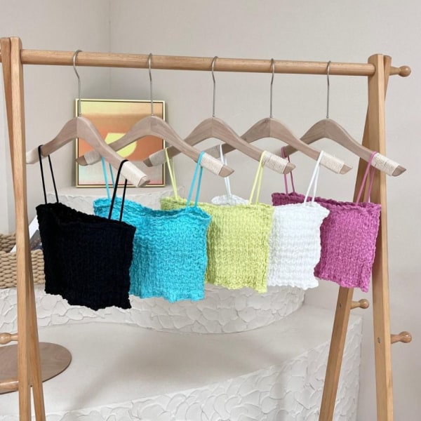 Camisole ärmlös väst BLÅ blue