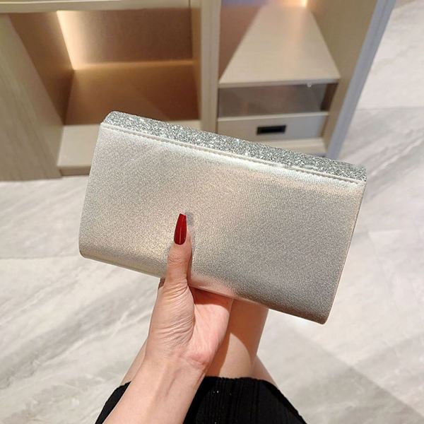 Bowknot Evening Bag Axelväskor GULD gold