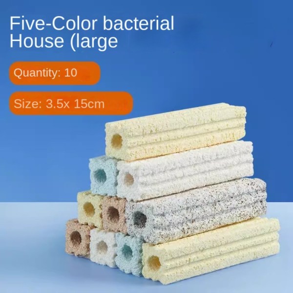 10 st filterstavsmaterial Akvariumfiltermaterial 2 2 2