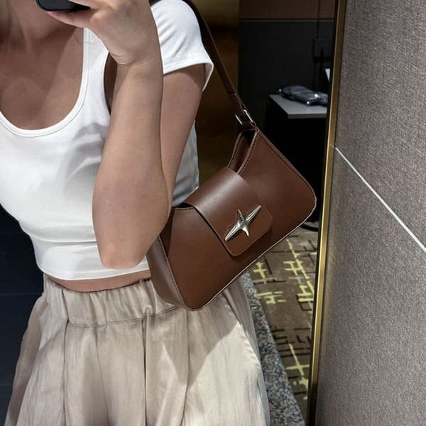 Underarms tasker Clutch taske KHAKI khaki