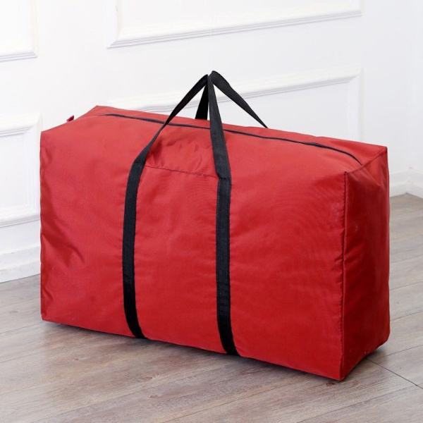 Quilt förvaringsväska förvaringsväska RED M Red M
