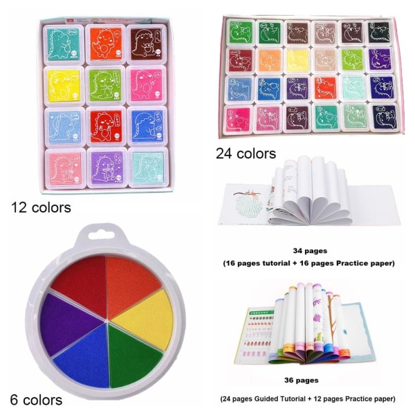 Finger Paint Set Finger Painting Album 34 SIDER 34 SIDER 34 pages