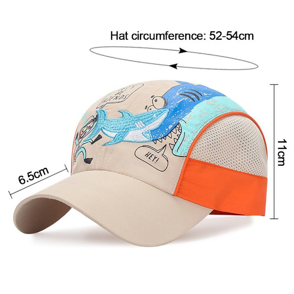 Kid Baseball Hat Sol Hat LAKE BLUE lake blue