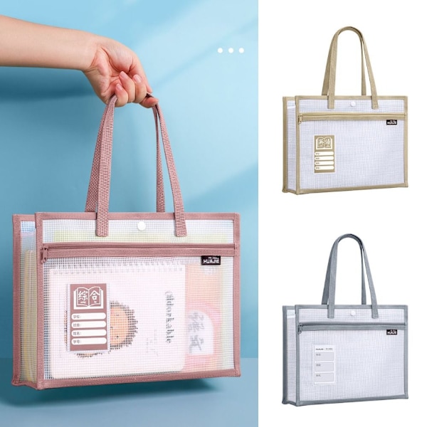 Tote Skoletaske Tutorial Taske HVID White