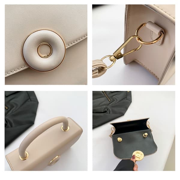 Skulderveske Messengerbag HVIT White