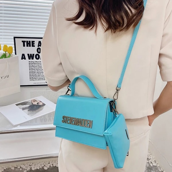 Luksus Håndtasker Dame Tote Bag BLÅ blue