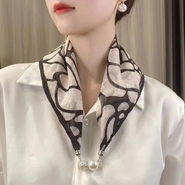 Halsdukar Tunn sidenscarf A A A
