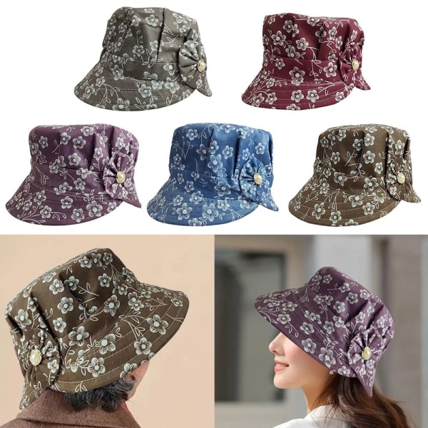 Fiskerhat Solskærmshat BRUN Brown