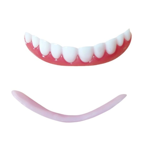 Simulering Tandproteser Fake Teeth Sleeve Tænder Top Finer