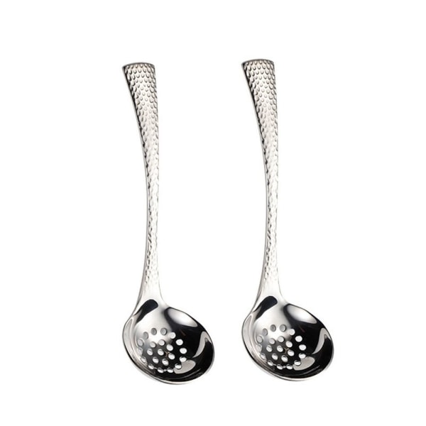 2 stk. Øskeske Suppeskeer DISKSISTE colander
