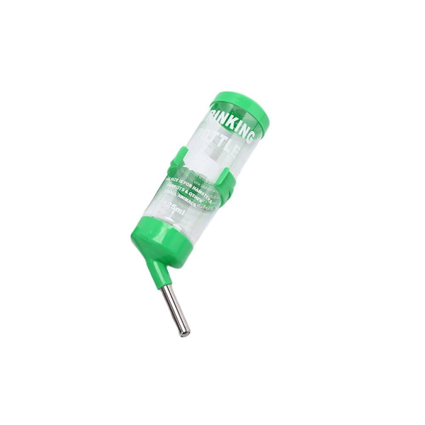 Hamster Drinker Feeder Vandflaske Dispenser GRØNT FLAD HOVED green Flat head-Flat head