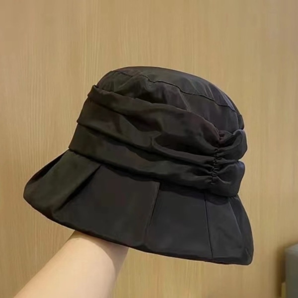 Fisherman Caps Bucket Hats SORT Black