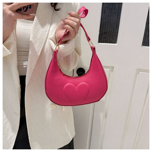 Axelväskor Handväskor ROSA RÖD rose red