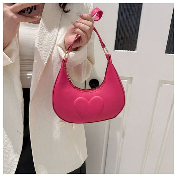 Skuldertasker Håndtasker ROSA RØD rose red